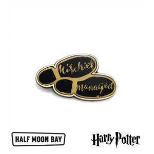 PBADHP56 Enamel Badge - Harry Potter Mischief Managed